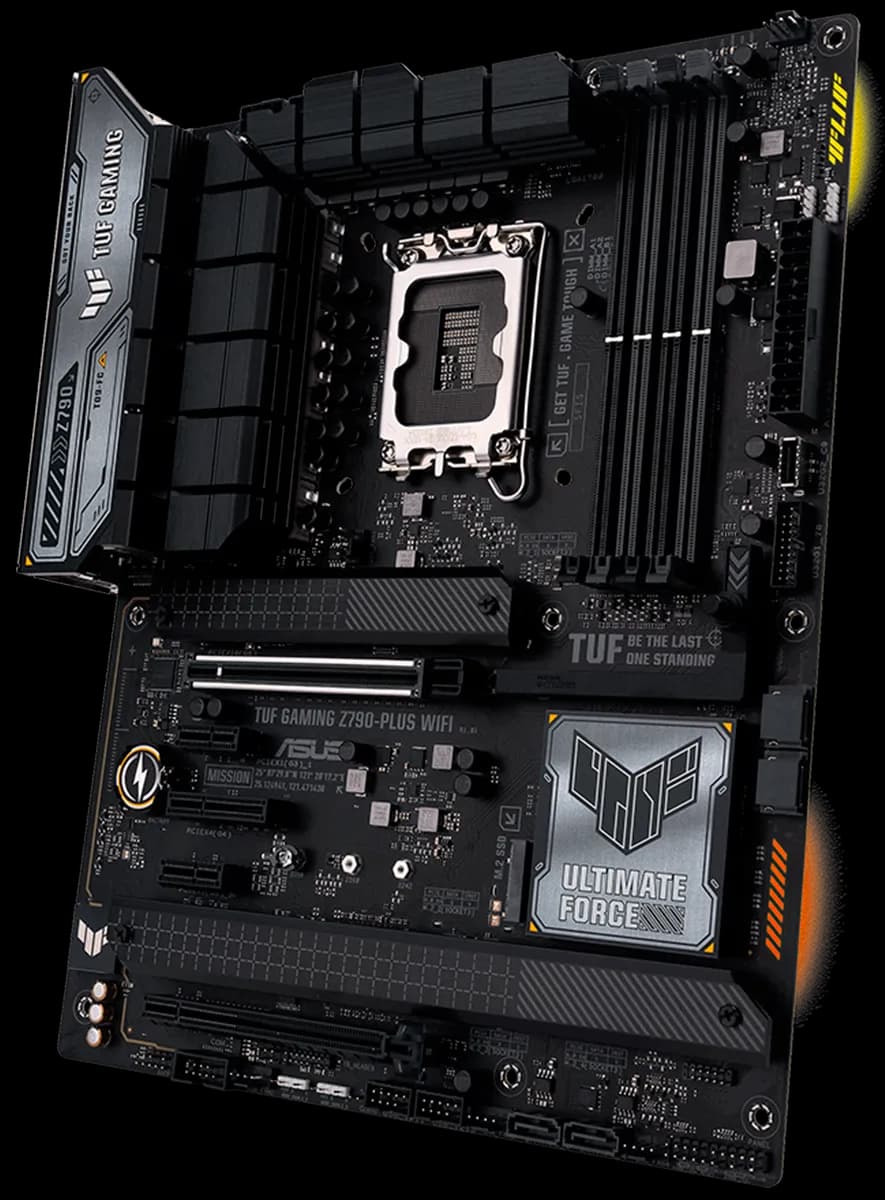 MBO ASUS TUF Z790-PLUS GAMING 13VA LGA-1700 DDR5-7200 HDMI DP WIFI BT 4M.2 USB3.2 PCIE4.0 ATX — imagen 8