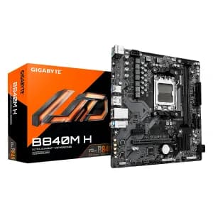 MBO Gigabyte B840MH AMD5 Ryzen 9000 DDR5-8200 HDMI DP PCIe 4.0 4X16 PCIe 3.0 x1 4SATA 4USB3.2 Micro — imagen 1