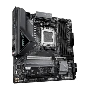MBO GIGABYTE B850M EAGLE WF6E AM5 AMD Ryzen 9000 DDR5-5200 HDMI 2DP 2M.2 6USB PCIe 5.0 mATX — imagen 4