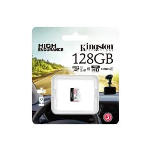 MICRO-SD KINGSTON SDXC 128GB ENDURANCE 95R45W C10 A1 UHS-I CARD — imagen 1