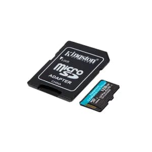 Micro-SDXC 128GB Canvas Go Plus 200MB-s Categoria 10 A2 U3 V30 Card with Adapter — imagen 3