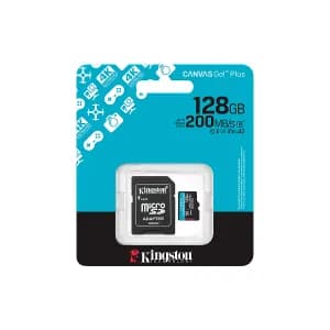 Micro-SDXC 128GB Canvas Go Plus 200MB-s Categoria 10 A2 U3 V30 Card with Adapter — imagen 4