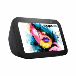 PANTALLA INTELIGENTE AMAZON ECHO SHOW 5 3ra. Gen. Graves Profundos Sonido Nitido Carbon