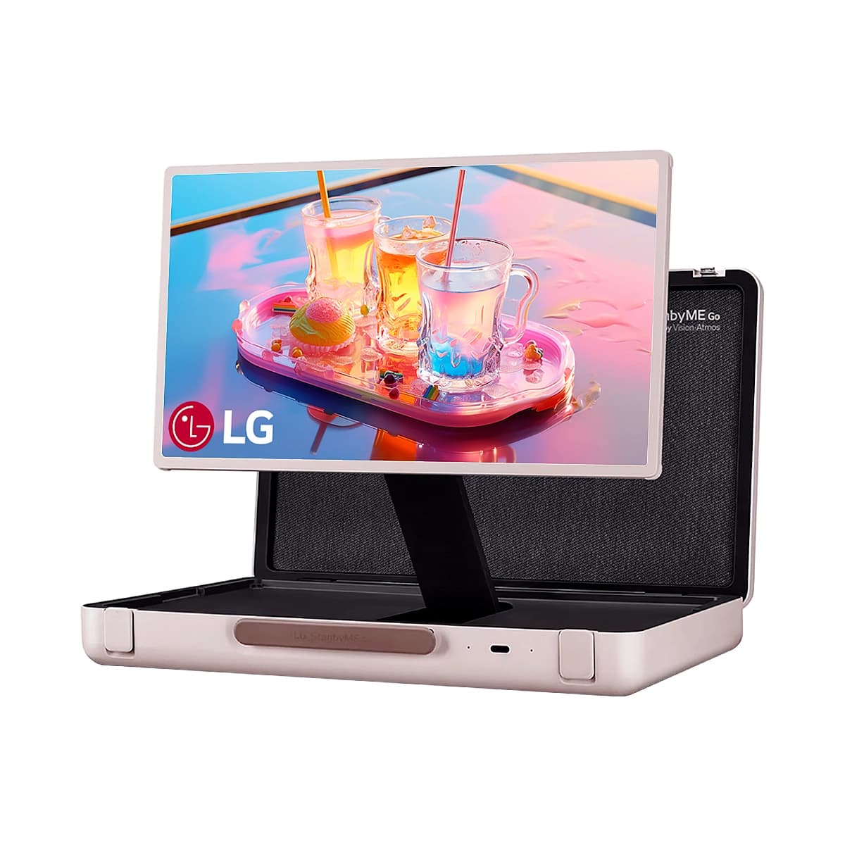 Monitor LG StanbyME Go 27inch Briefcase Design Touch Screen ThinQ AI WIFI FHD 60Hz — imagen 6