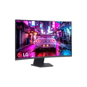 MONITOR LG 32NC ULTRAGEAR GAMING CURVO QHD 2560X1440 IPS 1MS 180Hz FreeSync Black — imagen 1