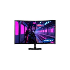 MONITOR SAMSUNG Gaming Essential S3 6GD 24Inch Curved Full-HD 100Hz 4GTG D-Sub HDMI Black — imagen 2