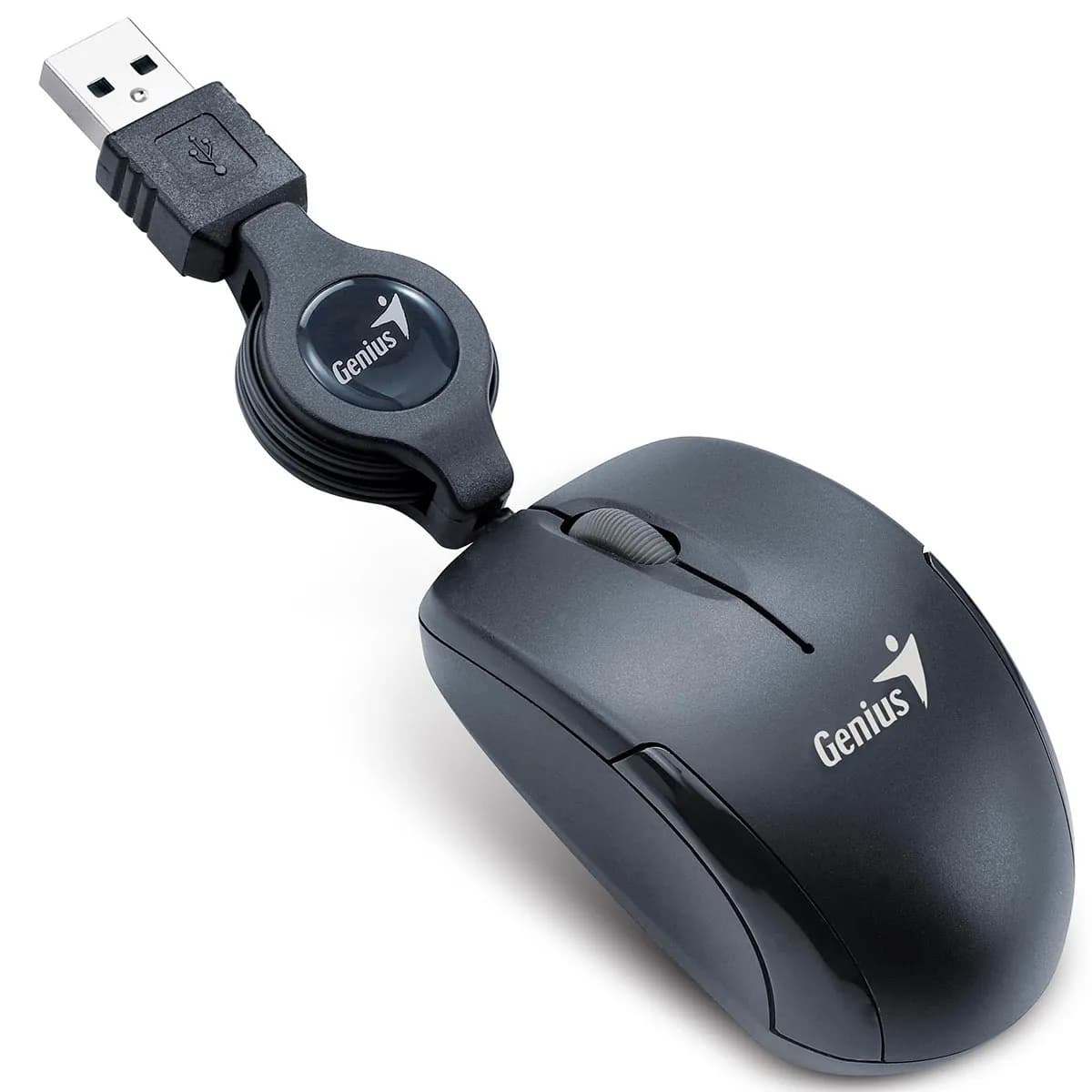 MOUSE GENIUS MICRO TRAVELLER USB NEGRO — imagen 4