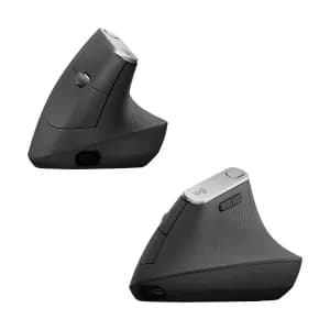 MOUSE LOGITECH MX VERTICAL NEGRO ERG. EASY SWITCH-FLOW-UNIFYING-BLUETOOTH-USB-RECARGABLE — imagen 4