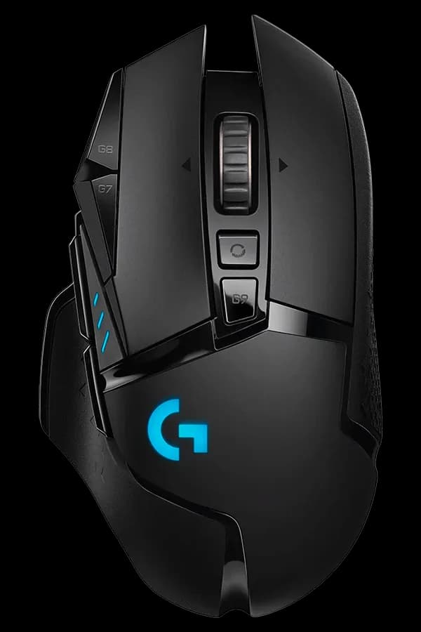 MOUSE LOGITECH GAMING G502 WIRELESS LIGHTSPEED SENSOR HERO 16K RGB LIGHTSYNC RECARGABLE POWERPLAY — imagen 5