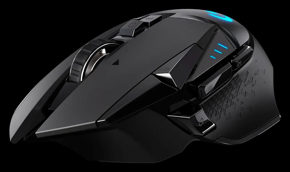 MOUSE LOGITECH GAMING G502 WIRELESS LIGHTSPEED SENSOR HERO 16K RGB LIGHTSYNC RECARGABLE POWERPLAY — imagen 6