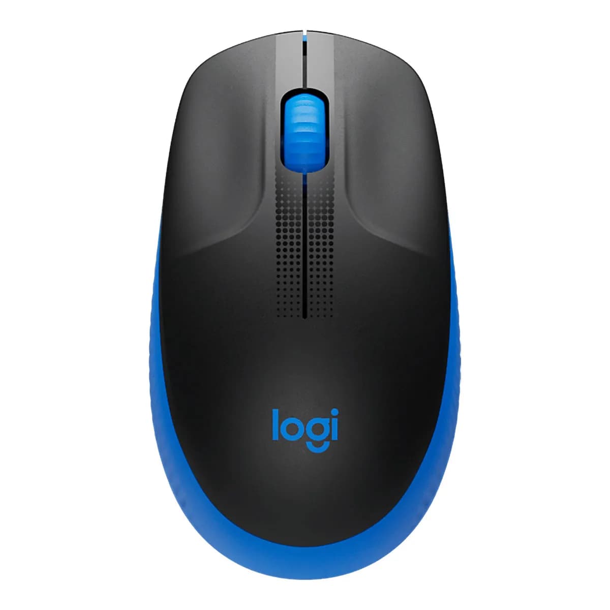MOUSE LOGITECH M190 WIRELESS USB FULL SIZE CURVE DESING AZUL — imagen 4