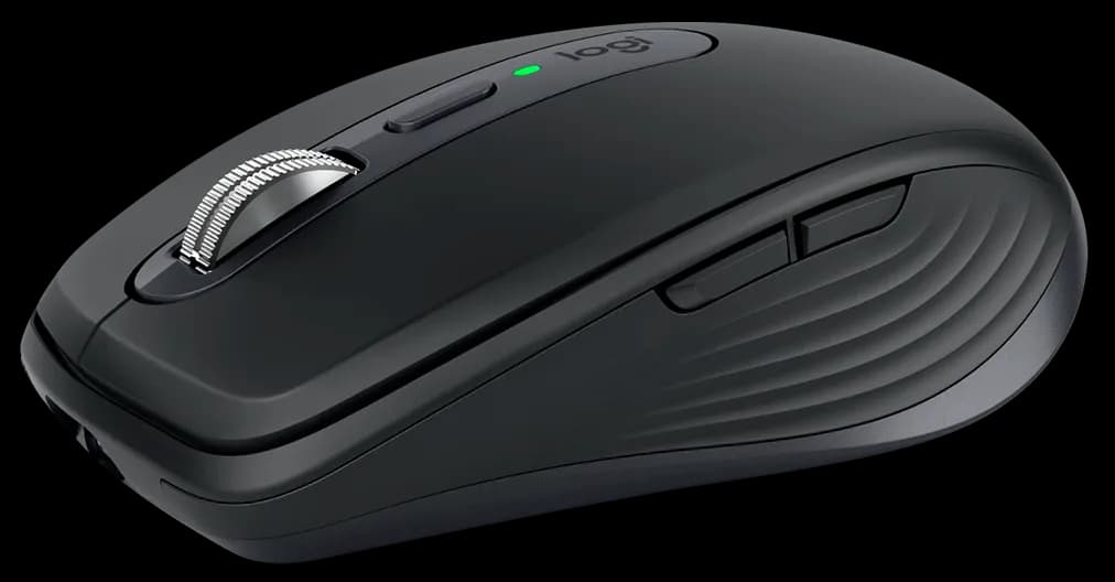 MOUSE LOGITECH MX ANYWHERE 3S BLUETOOTH USB DARKFIELD 6BUTTON GRAPHITE RECHARGABLE 8000DPI — imagen 8