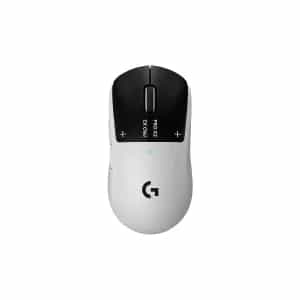 Mouse Logitech PRO X2 SuperStrike Gaming Wireless LightSpeed Blanco
