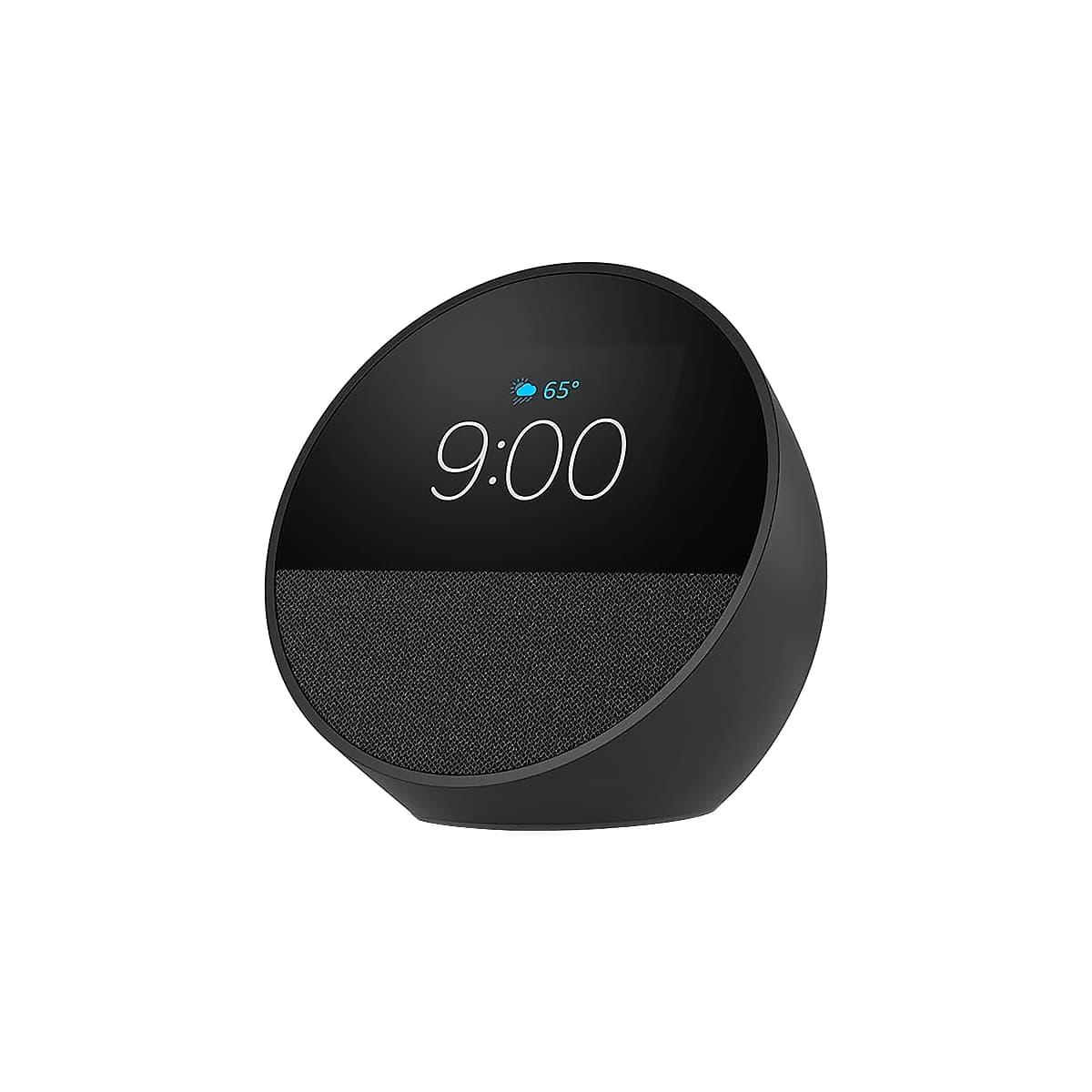 PARLANTE AMAZON ECHO SPOT SMART ALARM CLOCK WITH VIBRANT SOUND AND ALEXA BLACK — imagen 3