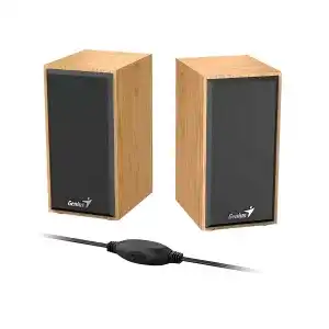 PARLANTES GENIUS SP-HF180 WOOD USB