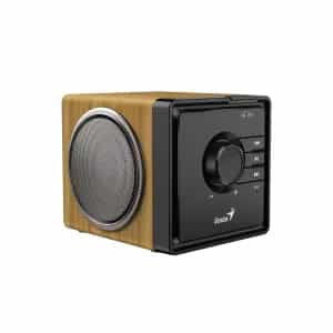 PARLANTE GENIUS PORTATIL SP-916BT 6w Bluetooth color madera-pino