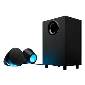 PARLANTE LOGITECH GAMING G560 BL SUBWOOFER EASY-SWITCH RGB LIGHTSYNC BLUETOOTH 4.1 3.5MM 120RMS USB — imagen 2