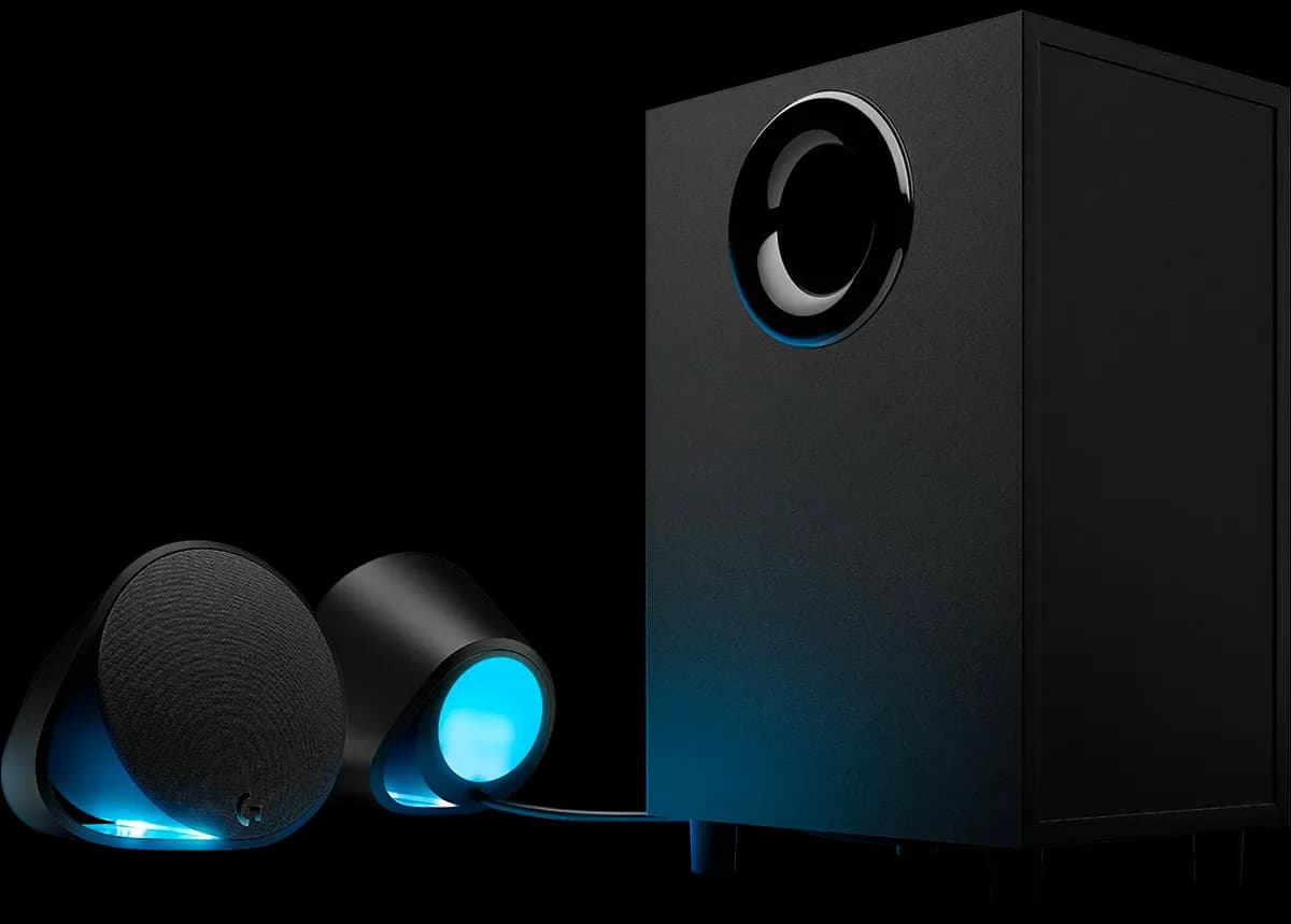 PARLANTE LOGITECH GAMING G560 BL SUBWOOFER EASY-SWITCH RGB LIGHTSYNC BLUETOOTH 4.1 3.5MM 120RMS USB — imagen 8
