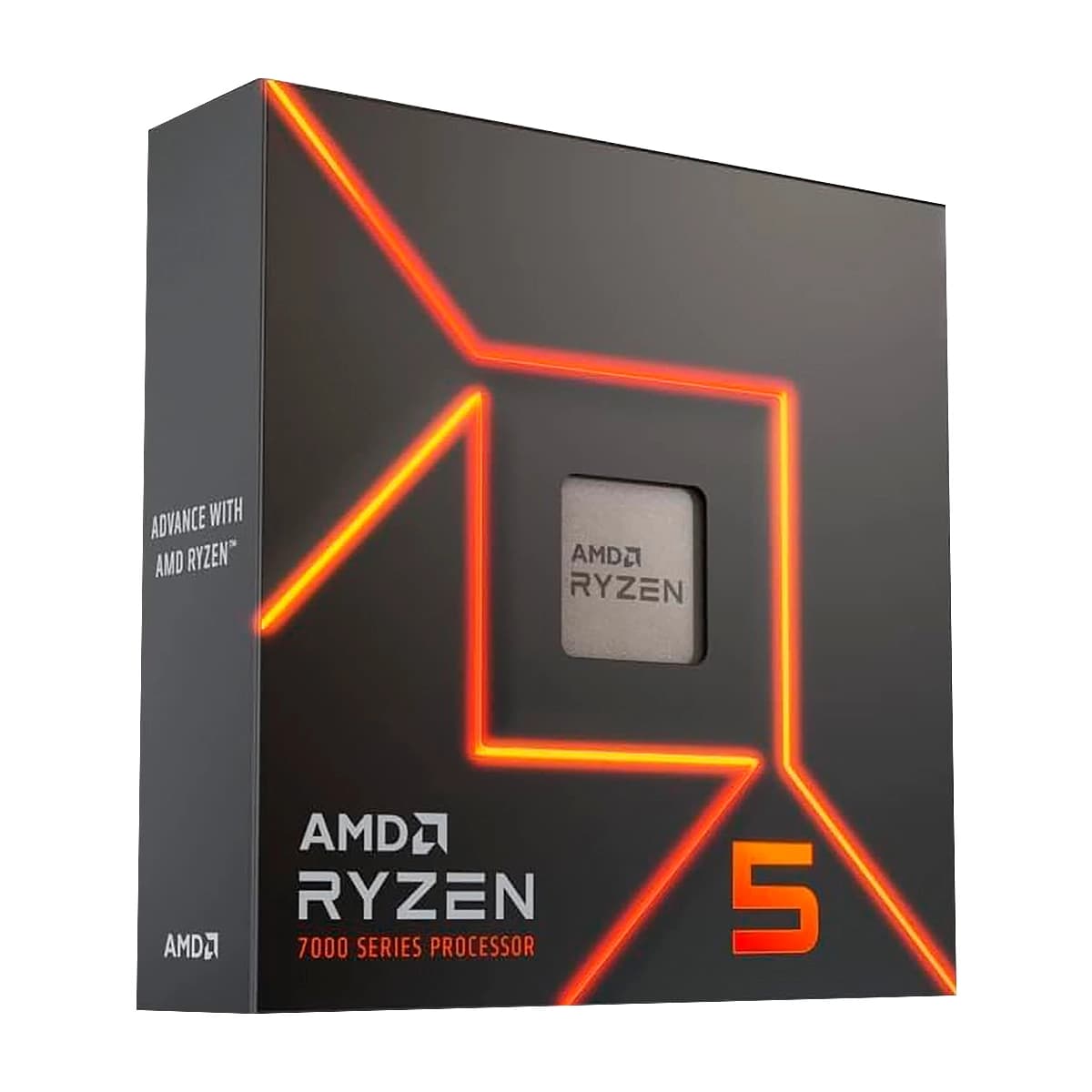 PROC. AMD RYZEN 5 7600X AM5 4.7GHZ 6CORE 12HILOS 6MB CACHE DDR5 105W FINFET DE 5NM TSMC NO-DIS — imagen 5