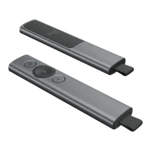 PUNTERO LOGITECH SPOTLIGHT 2.4GHZ BT RECEPTOR USB LASER DIGITAL 30MTS CRONOMETRO — imagen 4