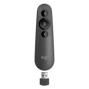 PUNTERO LOGITECH PROFESIONAL R500S LASER DOBLE CONECT. BT-USB NEGRO — imagen 2
