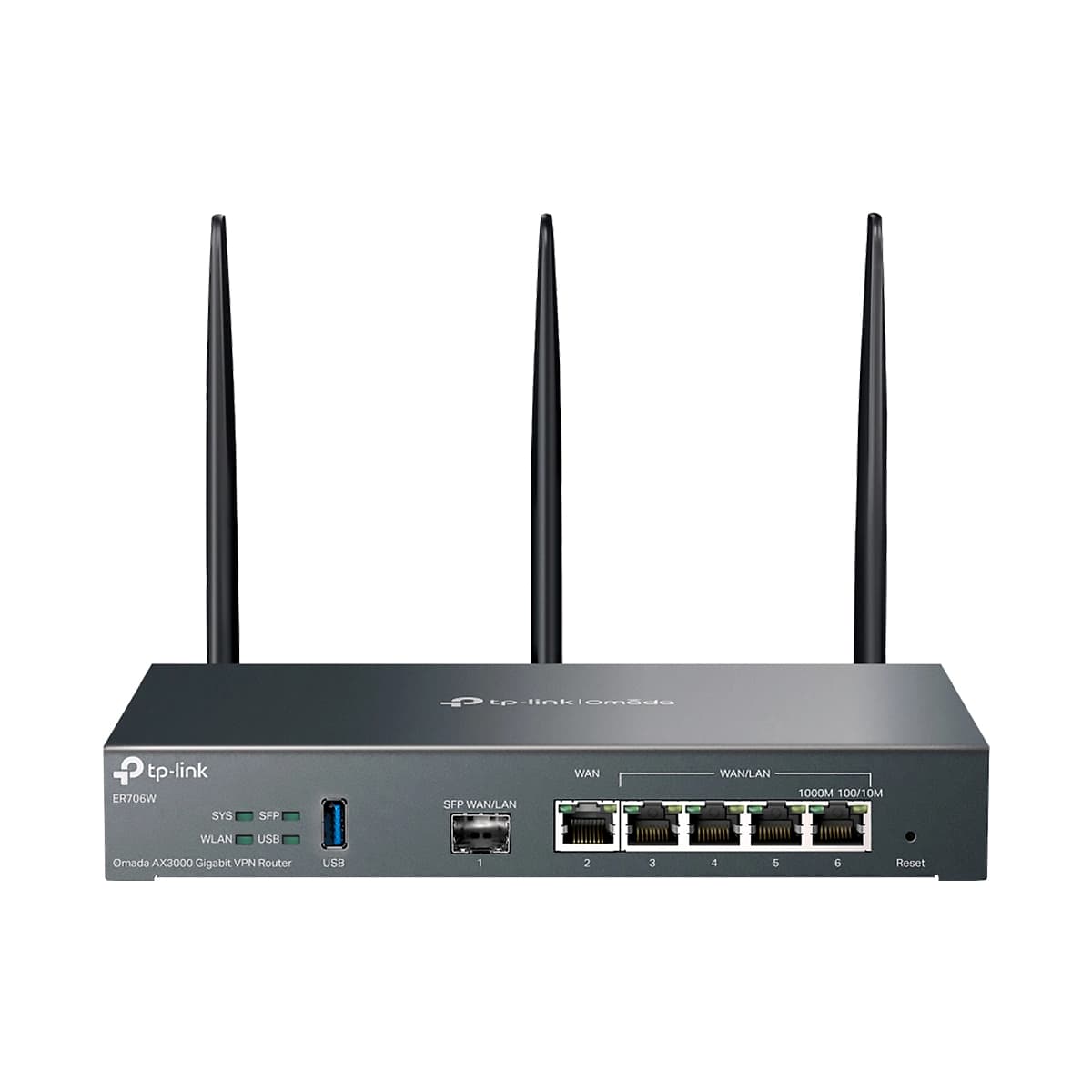 Router TP-Link VPN Gigabit Omada AX3000 5Puertos Gigabit 1Puerto SFP Gigabit — imagen 6