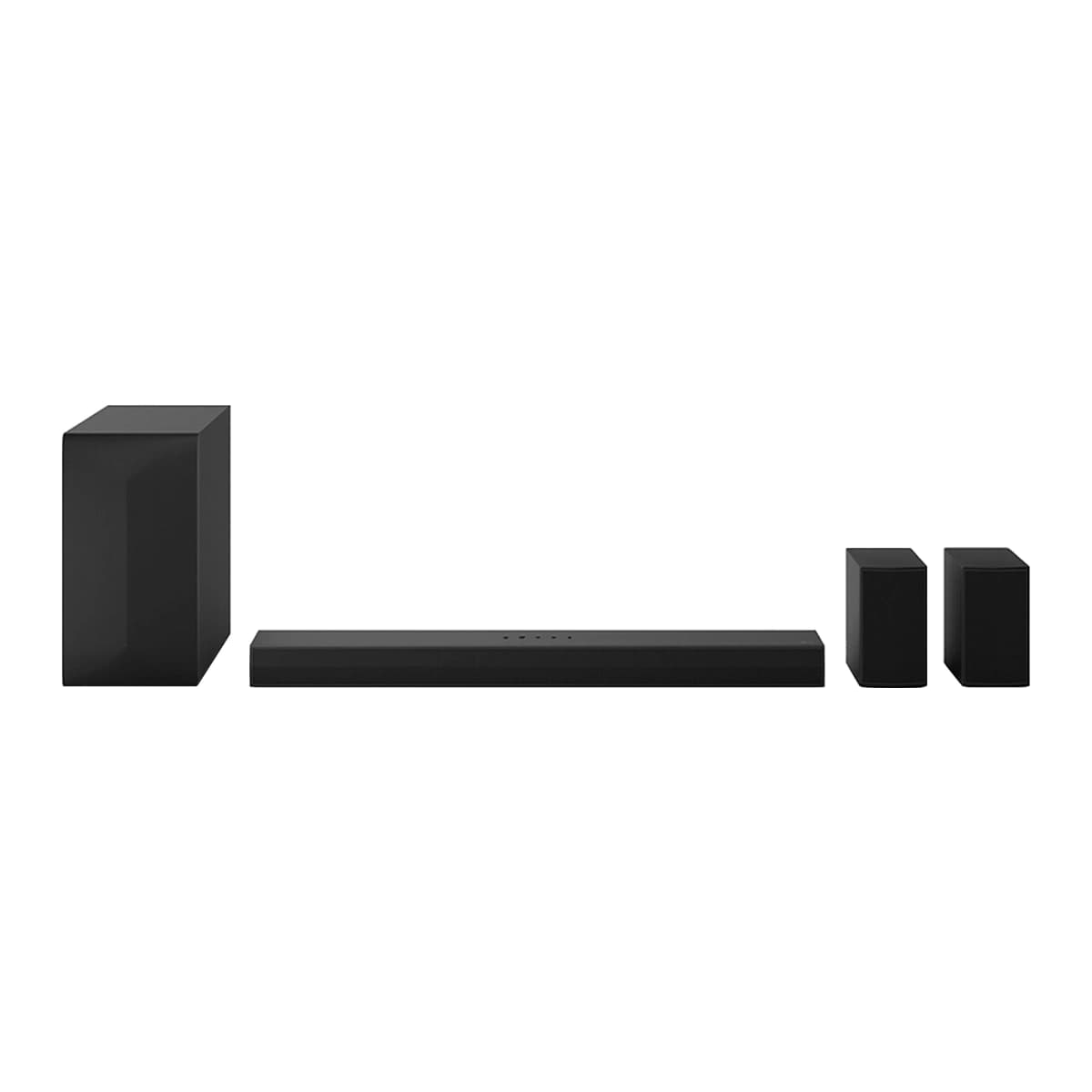Barra de Sonido LG S60TR Bluetooth 440W 5.1 Subwoofer Altavoces traseros Cine Casa Dolby D Negro — imagen 7