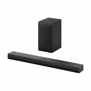 Barra de sonido para TV LG S70TY Bluetooth 400W 3.1.1 Subwoofer Dolby Atmos DTS Digital Negro