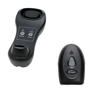 Lector de Codigo de Barras SAT AI402W BT 1D 2D OCR 12H-Operacion Negro — imagen 3