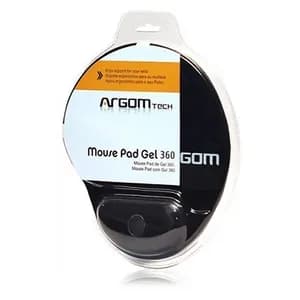 MOUSE PAD ARGOM ALMOHADILLA GEL NEGRO — imagen 3