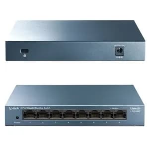 SWITCH GIGABIT ESCRITORIO 8-PORT 10-100-1000MBPS LS108G — imagen 3