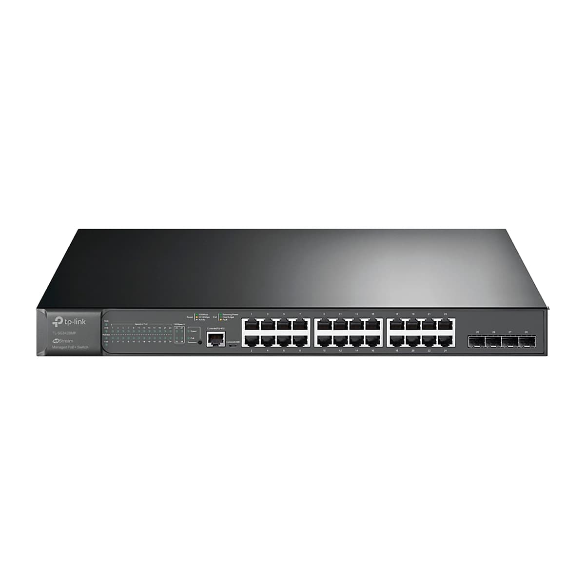 SWITCH TP-Link ADMINISTRABLE JetStream de 28 Puertos Gigabit L2 con PoE+ de 24 Puertos — imagen 5