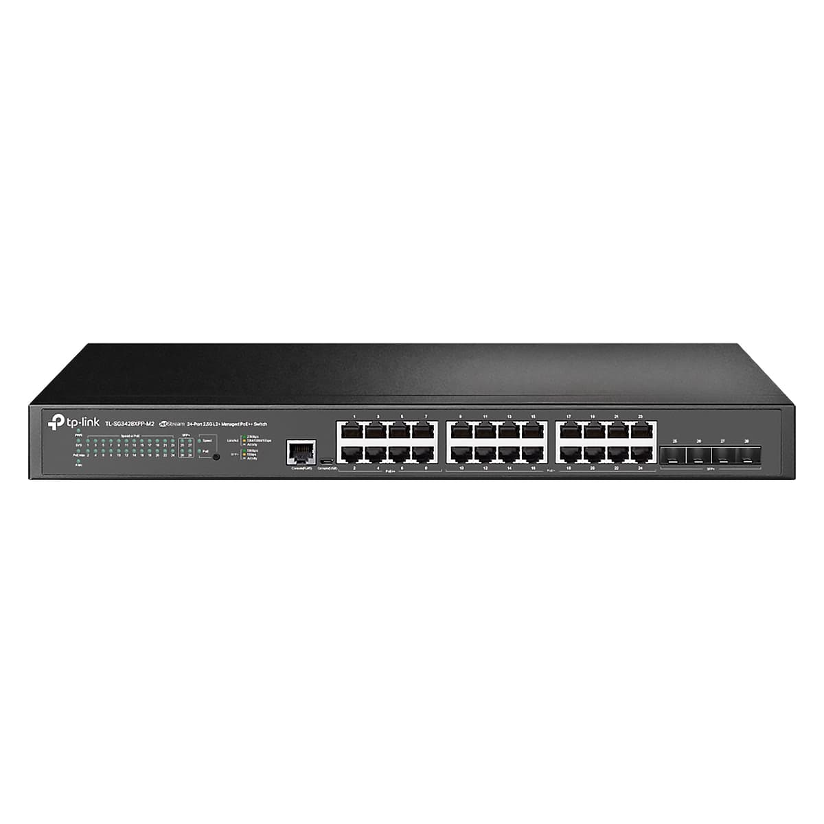 SWITCH TP-LINK TL-SG3428XPP M POE Plus Plus GESTIONABLE 24P 2.5G 4 RANURAS SFP — imagen 6