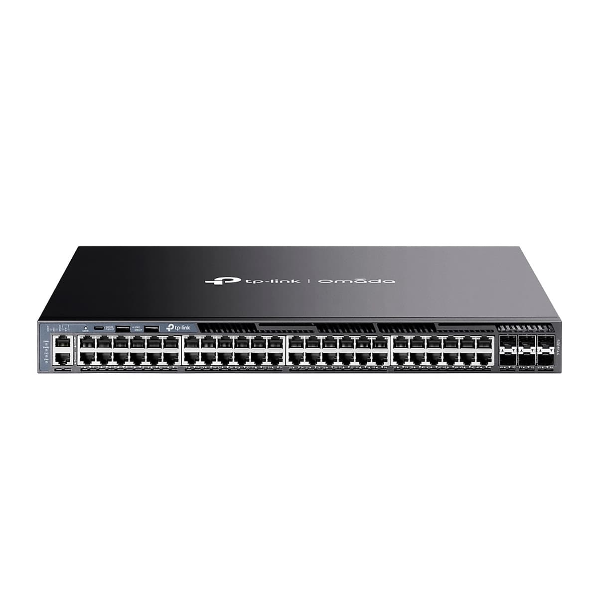 Switch TP-Link Gestionable Omada L3 de 48Puertos Gigabit Stackable con 6Slots 10G — imagen 6
