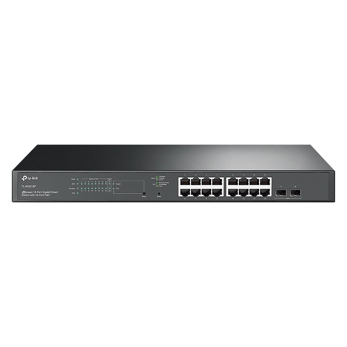 Switch Smart TP-Link Gigabit JetStream de 18Puertos con PoE Plus de 16Puertos — imagen 3