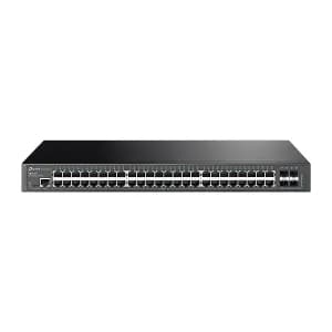 SWITCH TP-Link ADMINISTRABLE JetStream L2 Plus 48P Gigabit con 4Puetos 10GE SFP Plus — imagen 2