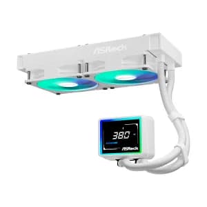 COOLER ASROCK Challenger 240 Digital ARGB White — imagen 4
