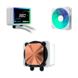 COOLER ASROCK Challenger 360 Digital ARGB White — imagen 5