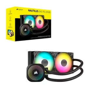 COOLER CORSAIR NAUTILUS 240ARGB Liquid para LG1841 - LGA1700 y AMD AM5 - AM4 — imagen 2