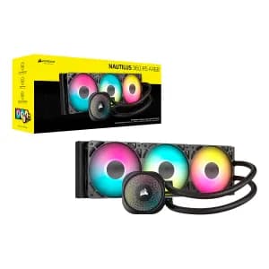 COOLER CORSAIR NAUTILUS 360mm RS ARGB for Intel 1851 Intel 1700 AMD-AM5 AMD-AM4 — imagen 2