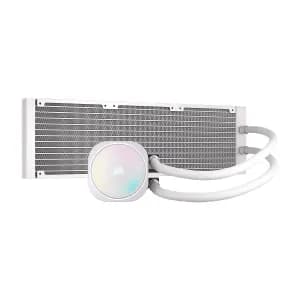 COOLER CORSAIR NAUTILUS 360mm RS ARGB for Intel 1851 Intel 1700 AMD-AM5 AMD-AM4 Blanco — imagen 3