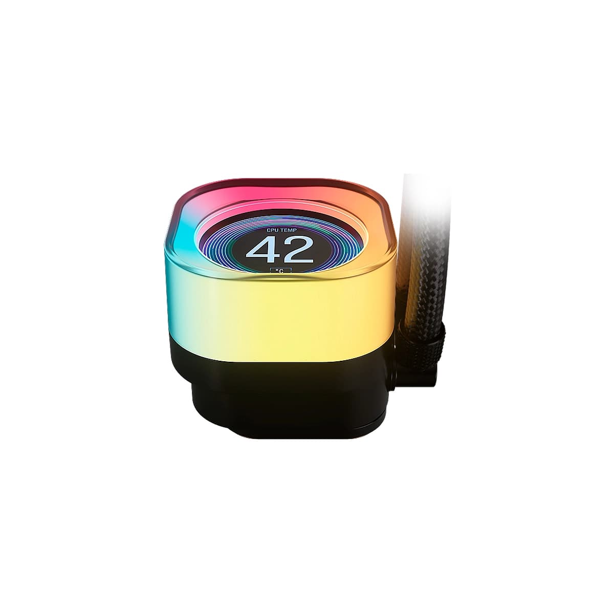 COOLER CORSAIR ICUE LINK TITAN 360 RX LCD Liquid CPU for Intel 1851 AMD-AM5 Negro — imagen 7