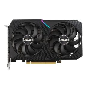 TARJETA DE VIDEO ASUS DUAL RTX-3060-O12G 12GB V2 GDDR6 HDMI 3DP 2VENT. PCIE 4.0 — imagen 1
