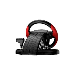 RACING WHEEL GENIUS SPEEDMASTER CON PEDAL PARA PS4 PS3 PC — imagen 5
