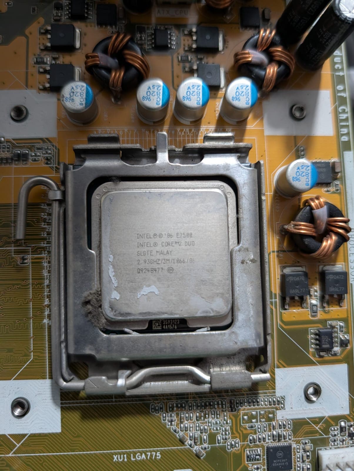 Placa madre HP IPIBL-LB + Intel Core 2 Duo E7500 2.93 GHz + 4GB RAM DDR2 + Cooler – Usada — imagen 5