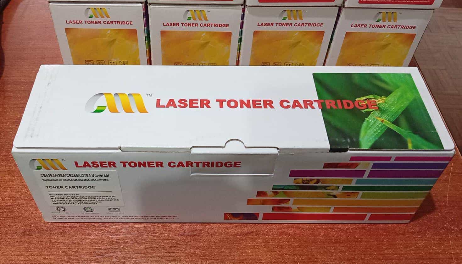 Tóner Compatible Universal HP CB435A CB436A CE278A CE285A Negro para LaserJet / Usado