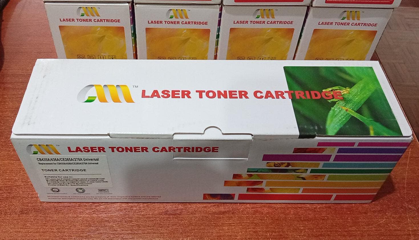 Tóner Compatible Universal HP CB435A CB436A CE278A CE285A Negro para LaserJet / Usado — imagen 1