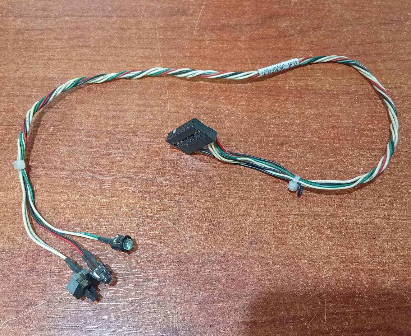 Cable Panel Frontal HP 4N949-01 Original Power Switch + LEDs HP Compaq dc5800 / HP ProLiant - Usado — imagen 1