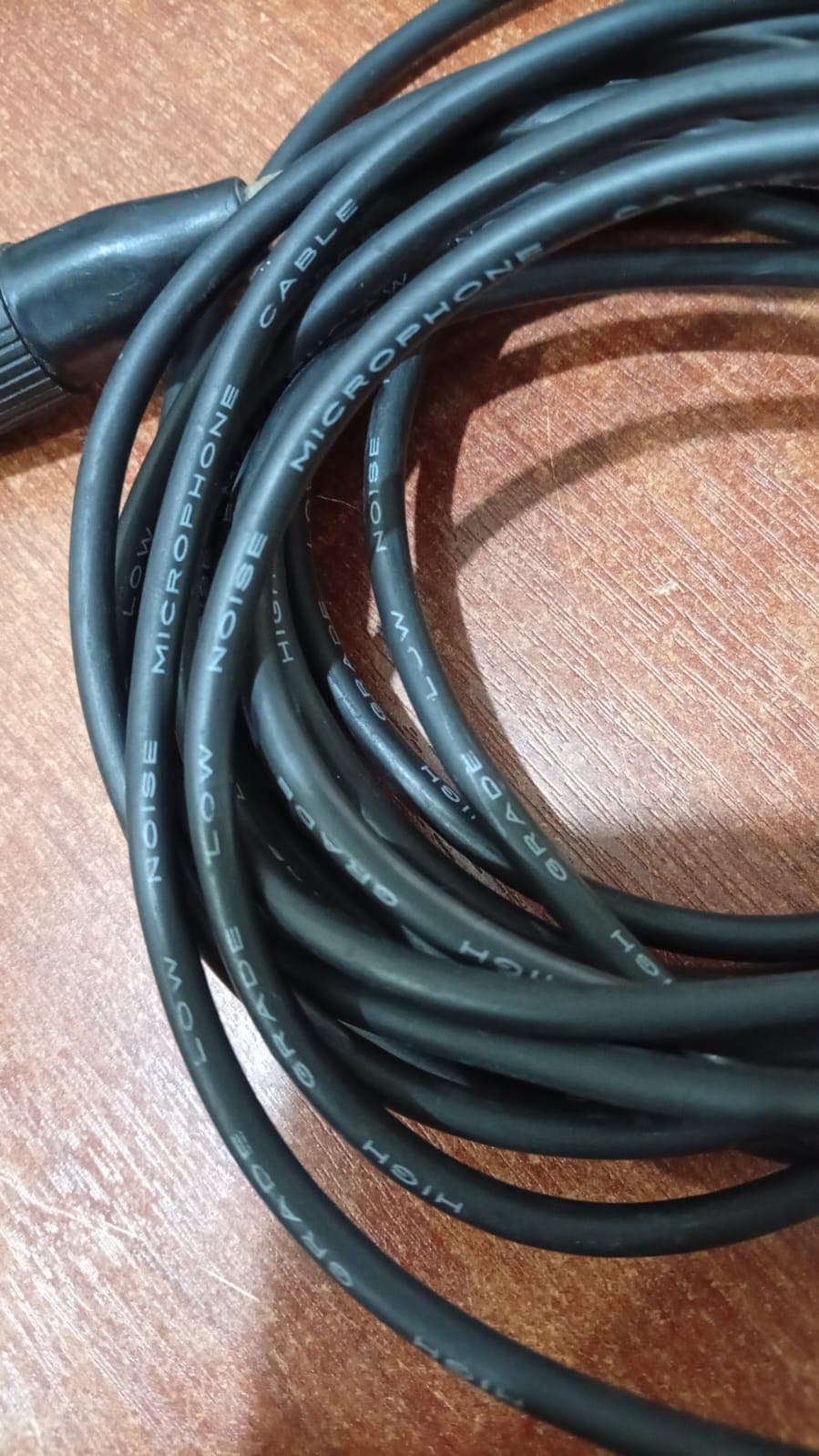 Cable de Micrófono XLR Hembra a Plug 6.35 mm (1/4") Mono High Grade Low Noise – Usado — imagen 4