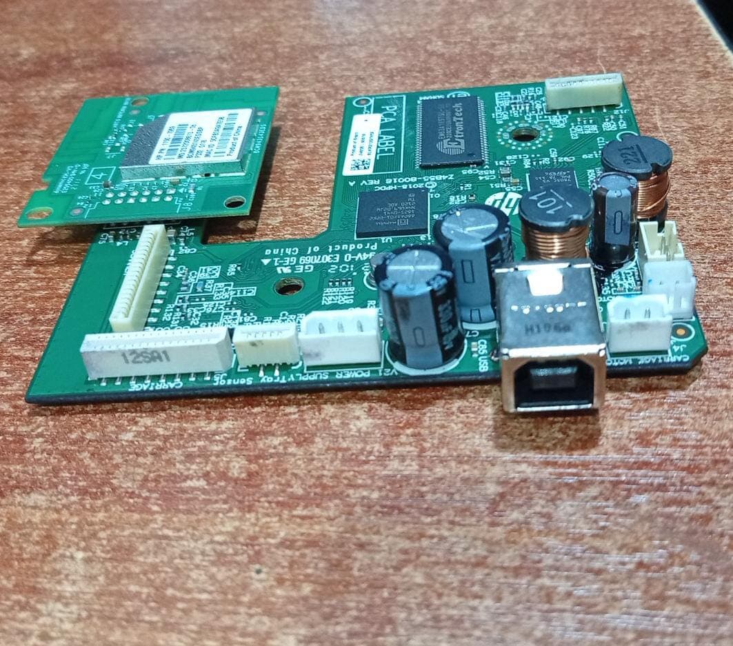 Placa Formatter HP Z4B55-60018 con Módulo WiFi Bluetooth 1150-7969 Original / Usada — imagen 4